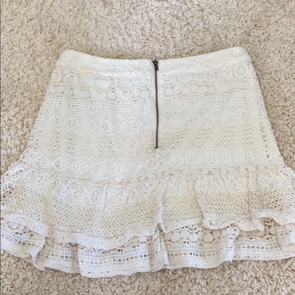 off white lace skirt Small miss avenue - Picture 4 of 5